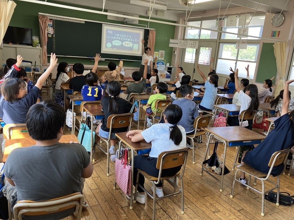 気泡緩衝材「プチプチ®」でリサイクルを学ぼう！