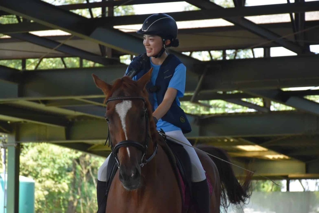 馬と心を通わせよう！夏休み乗馬体験教室