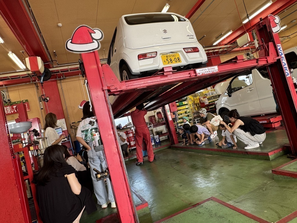 普段は見られない、秘密の工場見学！
