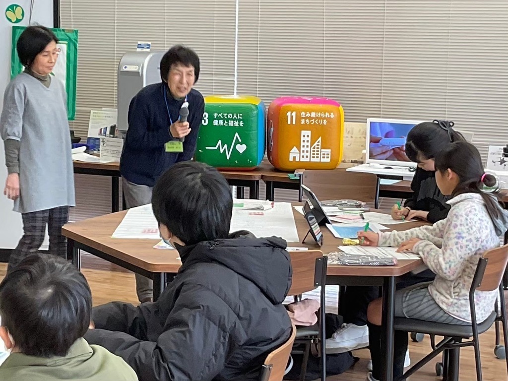 スマホでSDGｓ！声が文字になる体験をしよう！